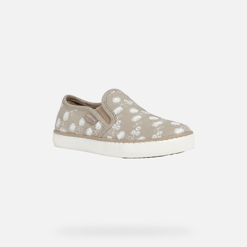 Geox Kiz Çocuk Spor Ayakkabı Bej Rengi - Kilwi - TXN-372564